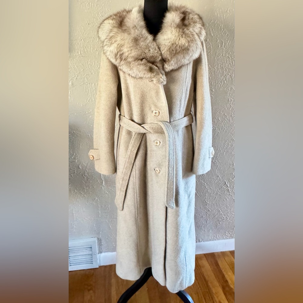 Winter Coat Wool Cashmere Vintage De Mar’s Jacket Trench